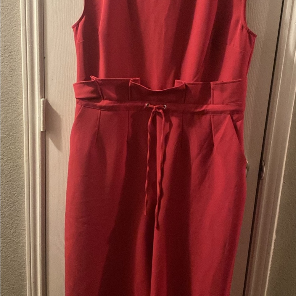 New York &Company Sleeveless Jumpsuit